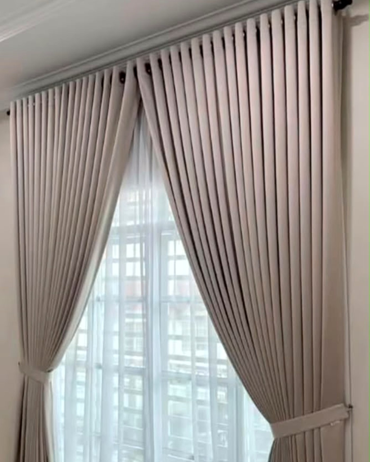 Ivory Sheer Voiles